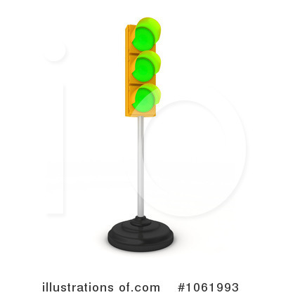 Royalty-Free (RF) Traffic Light Clipart Illustration by stockillustrations - Stock Sample #1061993