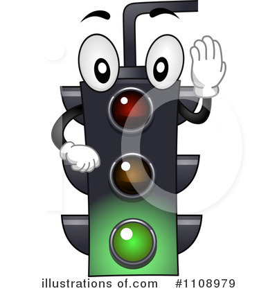 Royalty-Free (RF) Traffic Light Clipart Illustration by BNP Design Studio - Stock Sample #1108979