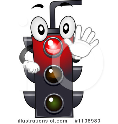 Royalty-Free (RF) Traffic Light Clipart Illustration by BNP Design Studio - Stock Sample #1108980
