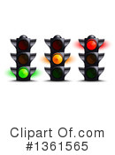 Traffic Light Clipart #1361565 by Oligo