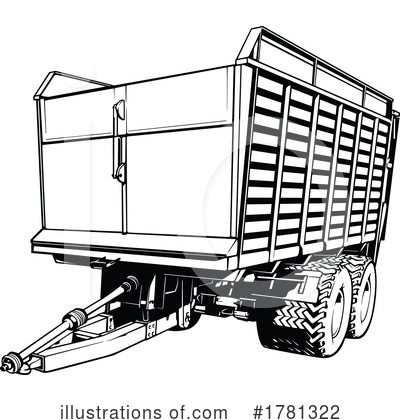 Royalty-Free (RF) Trailer Clipart Illustration by dero - Stock Sample #1781322