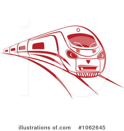 Royalty-Free (RF) Train Clipart Illustration by Vector Tradition SM - Stock Sample #1062645