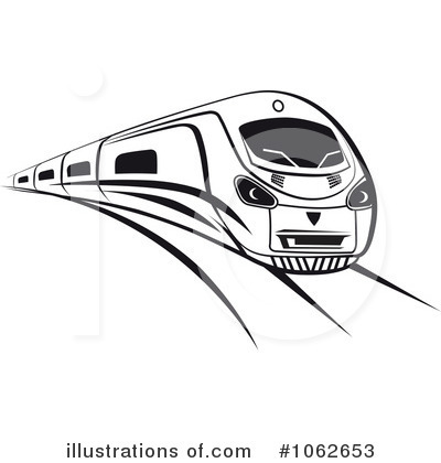Royalty-Free (RF) Train Clipart Illustration by Vector Tradition SM - Stock Sample #1062653