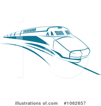 Royalty-Free (RF) Train Clipart Illustration by Vector Tradition SM - Stock Sample #1062657