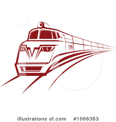 Trains Clipart #1066363 by Vector Tradition SM