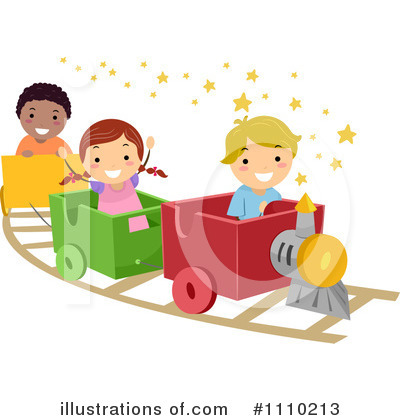 Royalty-Free (RF) Train Clipart Illustration by BNP Design Studio - Stock Sample #1110213