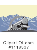 Train Clipart #1119337 by patrimonio