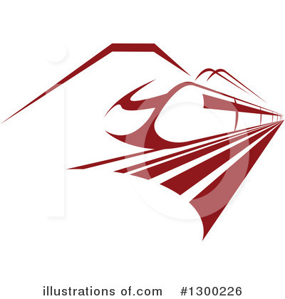 Train Clipart #1300226 by Vector Tradition SM