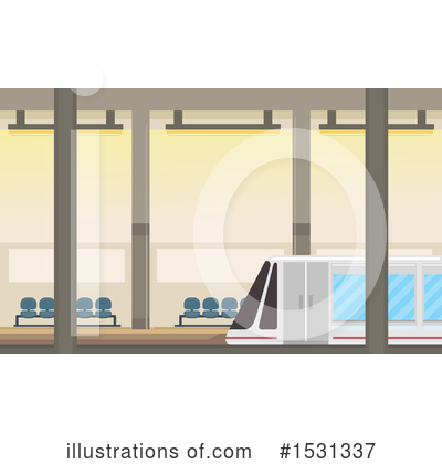 Train Station Clipart #1531337 by BNP Design Studio