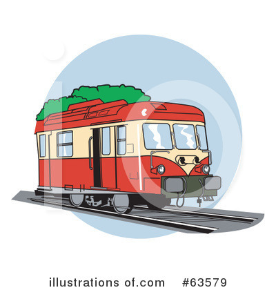 Royalty-Free (RF) Train Clipart Illustration by Andy Nortnik - Stock Sample #63579