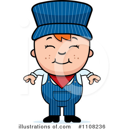 Train Driver Clipart #1108236 by Cory Thoman