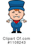Train Engineer Clipart #1108243 by Cory Thoman