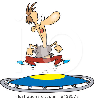 Trampoline Clipart #438573 by toonaday