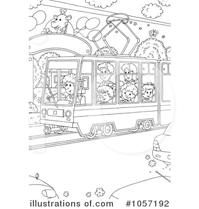Royalty-Free (RF) Transportation Clipart Illustration by Alex Bannykh - Stock Sample #1057192