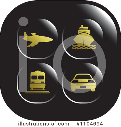 Royalty-Free (RF) Transportation Clipart Illustration by Lal Perera - Stock Sample #1104694