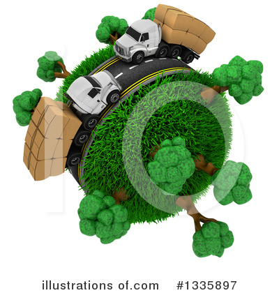 Royalty-Free (RF) Transportation Clipart Illustration by KJ Pargeter - Stock Sample #1335897