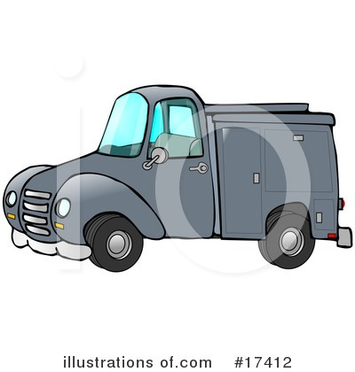 Work Truck Clipart #17412 by djart