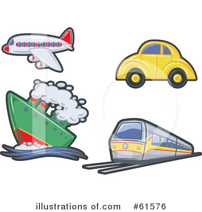Royalty-Free (RF) Transportation Clipart Illustration by r formidable - Stock Sample #61576