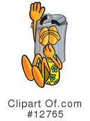 Trash Can Character Clipart #12765 by Toons4Biz
