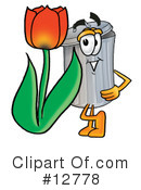 Trash Can Character Clipart #12778 by Toons4Biz