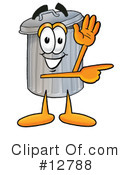 Trash Can Character Clipart #12788 by Toons4Biz