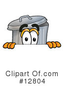 Trash Can Character Clipart #12804 by Toons4Biz