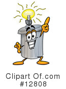 Trash Can Character Clipart #12808 by Toons4Biz