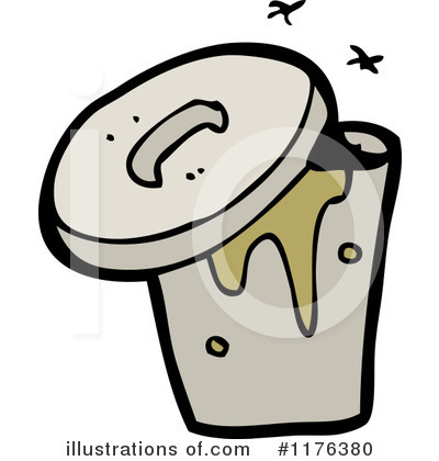 Royalty-Free (RF) Trash Can Clipart Illustration by lineartestpilot - Stock Sample #1176380