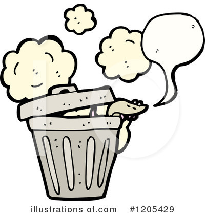 Trash Can Clipart #1205429 by lineartestpilot
