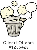 Trash Can Clipart #1205429 by lineartestpilot