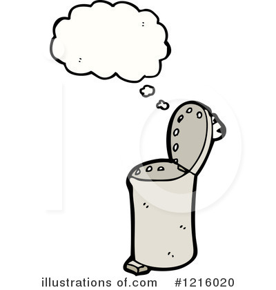 Royalty-Free (RF) Trash Clipart Illustration by lineartestpilot - Stock Sample #1216020