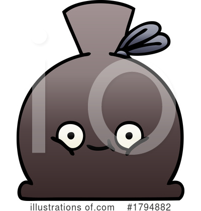 Royalty-Free (RF) Trash Clipart Illustration by lineartestpilot - Stock Sample #1794882