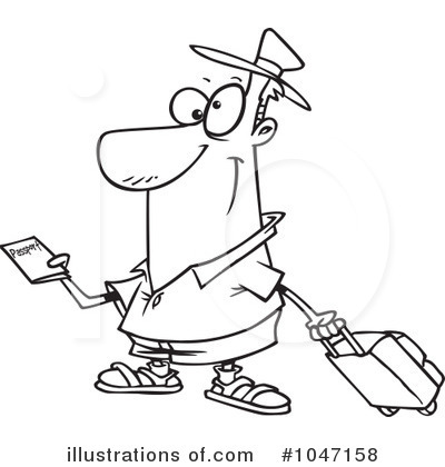 Royalty-Free (RF) Travel Clipart Illustration by toonaday - Stock Sample #1047158