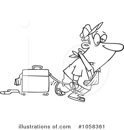 Royalty-Free (RF) Travel Clipart Illustration by toonaday - Stock Sample #1058361