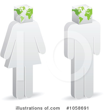 Woman Clipart #1058691 by Andrei Marincas