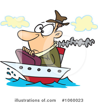 Boat Clipart #1060023 by toonaday