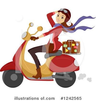 Scooter Clipart #1242565 by BNP Design Studio