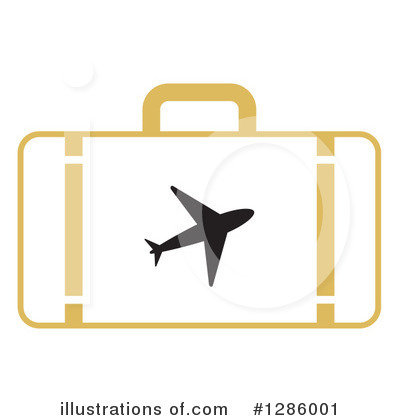 Airplane Clipart #1286001 by Cherie Reve