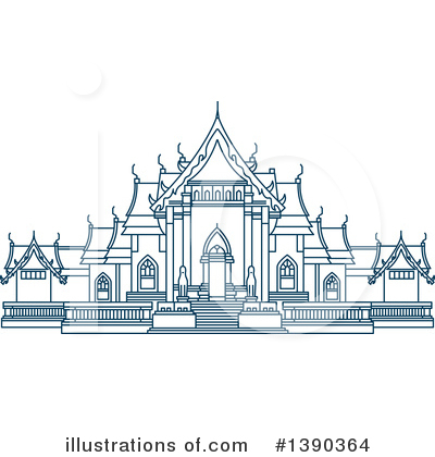 Thailand Clipart #1390364 by Vector Tradition SM