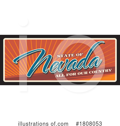 Nevada Clipart #1808053 by Vector Tradition SM