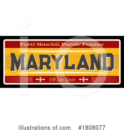 Maryland Clipart #1808077 by Vector Tradition SM