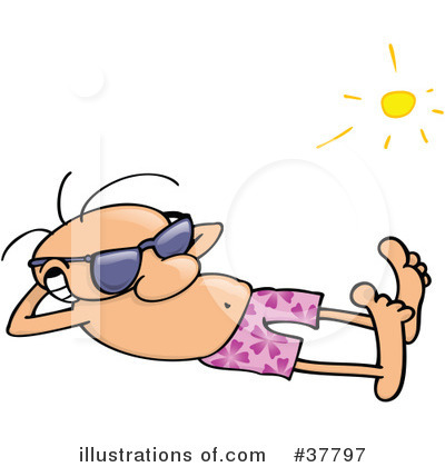 Tanning Clipart #37797 by gnurf