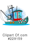 Trawler Clipart #229159 by djart