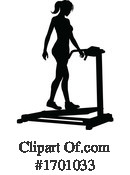 Treadmill Clipart #1701033 by AtStockIllustration