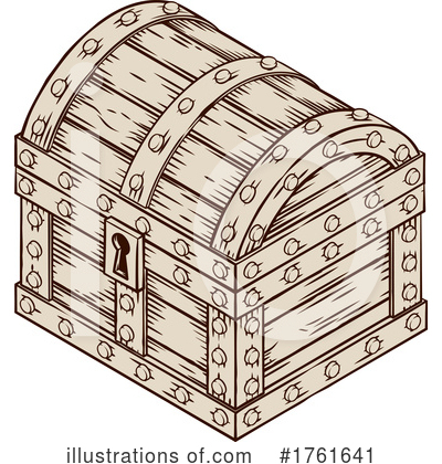 Royalty-Free (RF) Treasure Chest Clipart Illustration by AtStockIllustration - Stock Sample #1761641