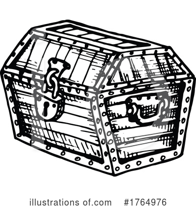 Royalty-Free (RF) Treasure Chest Clipart Illustration by Vector Tradition SM - Stock Sample #1764976