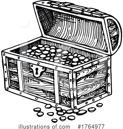 Royalty-Free (RF) Treasure Chest Clipart Illustration by Vector Tradition SM - Stock Sample #1764977