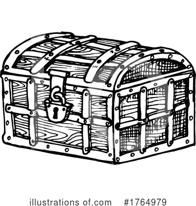Royalty-Free (RF) Treasure Chest Clipart Illustration by Vector Tradition SM - Stock Sample #1764979
