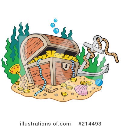 Royalty-Free (RF) Treasure Clipart Illustration by visekart - Stock Sample #214493