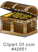 Treasure Clipart #42651 by Dennis Holmes Designs